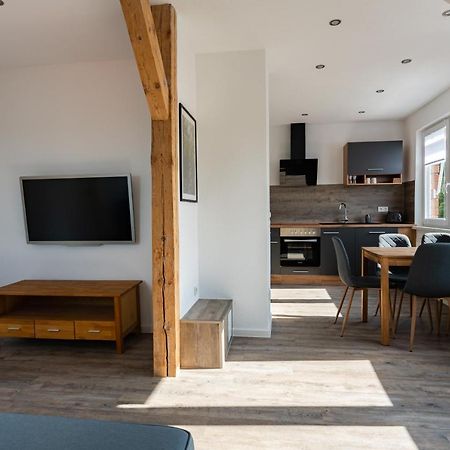 Ferienwohnung Am Steinbach 2 ターレ エクステリア 写真