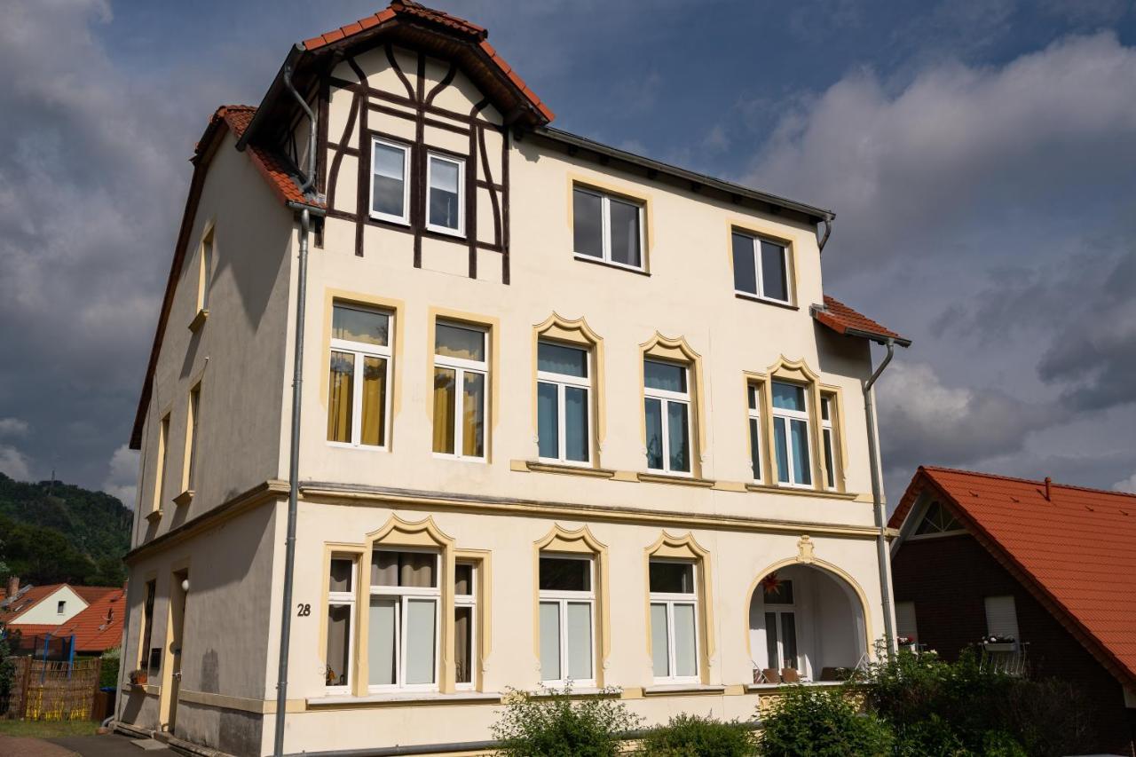 Ferienwohnung Am Steinbach 2 ターレ エクステリア 写真
